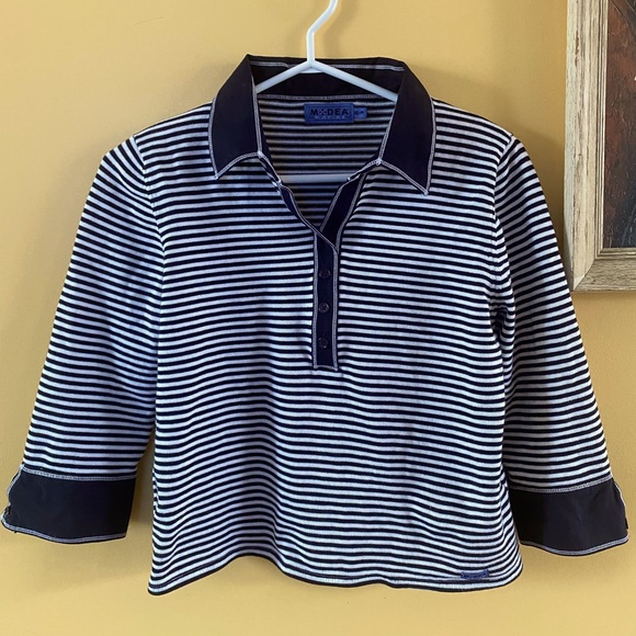 Modea Marine striped polo - Picture 1 of 9